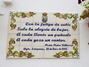 Poema C- Azorín Poema Calle Azorín