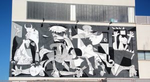 El Quijote en el Guernica