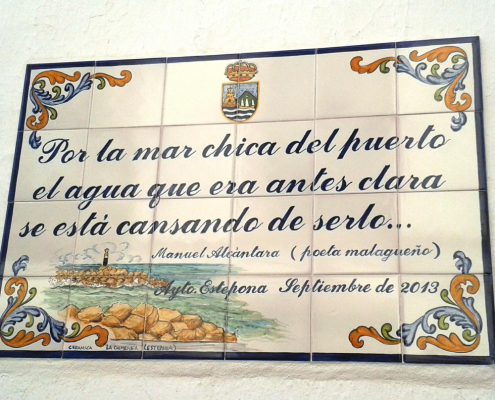 ruta de la poesia estepona