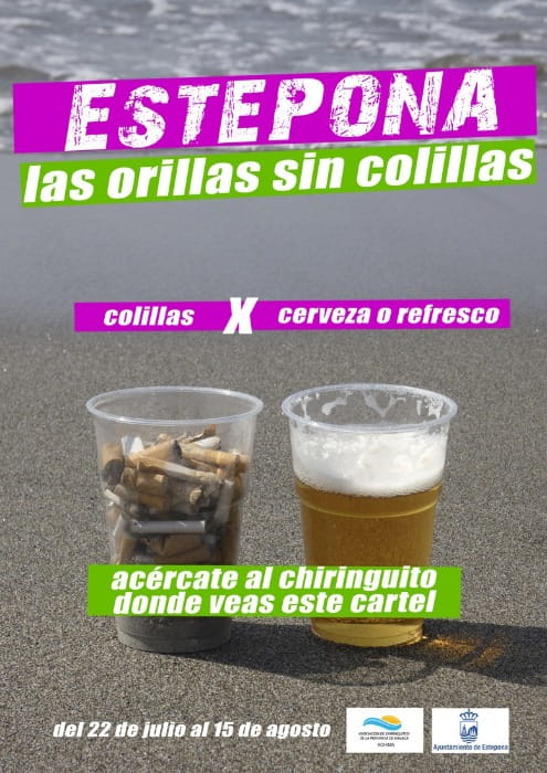 Las orillas sin coillas estepona cartel