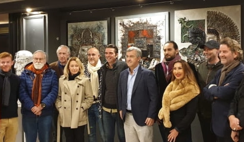 Inauguración “I Muestra de Arte contemporáneo de Arte by Leyton